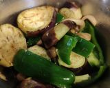 焼き茄子の生姜酢醤油和え作り方7写真