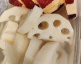 蓮根&薩摩の鶏照り焼き作り方1写真