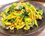 ほうれん草の醤油バターうどん作り方6写真