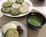 梅が枝餅風焼き大福作り方6写真