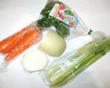 根野菜の酢炒め♪簡単作り方1写真