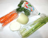 根野菜の酢炒め♪簡単作り方1写真