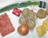 カレー味肉じゃが♪簡単フライパンで作り方1写真