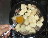 カレー味肉じゃが♪簡単フライパンで作り方6写真