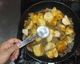 カレー味肉じゃが♪簡単フライパンで作り方7写真