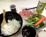 カレーチャーハン作り方1写真