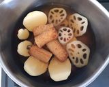 なんてことのない普通の炊き合わせ作り方1写真