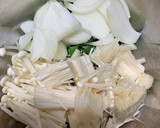 かぼちゃとえのき炒め【焼肉のたれ】作り方3写真