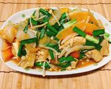 かぼちゃとえのき炒め【焼肉のたれ】作り方9写真