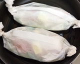 鮭の包み焼き シークヮーサー醤油作り方4写真