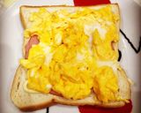 【毎朝簡単】たまごハムチーズトースト作り方5写真