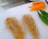 レンジでささみのクルクル♪ゴママヨで♪作り方3写真