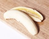 私の便秘改善法！超簡単3分焼きバナナ作り方1写真