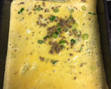 作り置き肉そぼろ入り☆だし巻き玉子☆作り方3写真