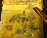 作り置き肉そぼろ入り☆だし巻き玉子☆作り方5写真