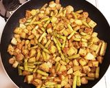 アスパラ☆じゃが芋☆エビのカレー炒め作り方4写真
