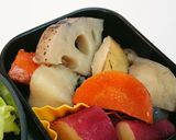 根菜３種(蓮根、じゃが、人参)の煮しめ作り方4写真