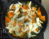 カレー味かぼちゃの煮物♪簡単フライパンで作り方13写真