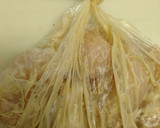 鶏むね肉とさつまいもとおくらの甘辛炒め作り方1写真