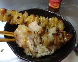 最速の信州上田の美味だれの焼き鳥丼作り方9写真