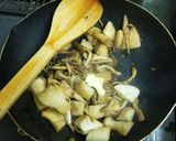 きのこたけのこバター炒め作り方4写真