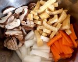 小松菜と油揚げ＆野菜たっぷり煮浸し♪作り方2写真