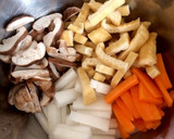 小松菜と油揚げ＆野菜たっぷり煮浸し♪作り方2写真