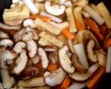 小松菜と油揚げ＆野菜たっぷり煮浸し♪作り方3写真