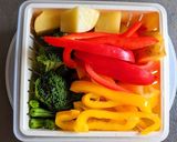 鶏もも肉とジャガイモのサラダ作り方3写真