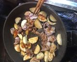 簡単！焼肉のタレで茄子と豚肉の卵とじ☆作り方2写真
