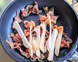 牛肉とエリンギのバルサミコソース炒め作り方4写真