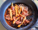 牛肉とエリンギのバルサミコソース炒め作り方10写真