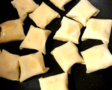 ワンタンの皮とじゃがの包み焼き作り方5写真