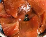 センター卵黄●マグロ切り身の漬け丼作り方3写真