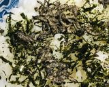 かんたん味つけごはん●塩昆布＆刻み海苔作り方3写真