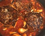 子供パク！トマト煮込みチーズハンバーグ作り方5写真