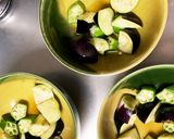 全てレンジ彩野菜と鶏胸肉の塩だれ炒め煮作り方10写真