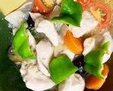 全てレンジ彩野菜と鶏胸肉の塩だれ炒め煮作り方18写真