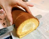 しっかりクリームしっとり共立ロールケーキ作り方15写真