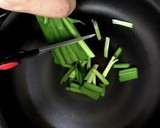 ニラと肉そぼろのふわふわ玉子炒め作り方3写真