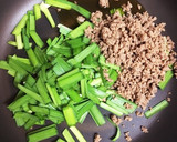ニラと肉そぼろのふわふわ玉子炒め作り方4写真