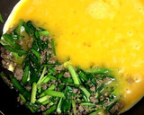 ニラと肉そぼろのふわふわ玉子炒め作り方5写真