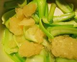 スープ仕立てのチンゲン菜のクリーム煮作り方3写真
