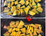 かぼちゃのカレー醤油炒め作り方2写真