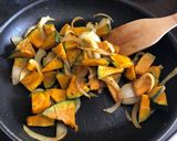 かぼちゃのカレー醤油炒め作り方4写真