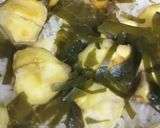 秋の味覚 【栗ワカメおこわ】作り方3写真