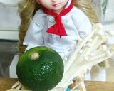 リカちゃん♡ベーコンえのきもやし蒸し作り方1写真