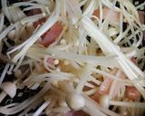 リカちゃん♡ベーコンえのきもやし蒸し作り方4写真