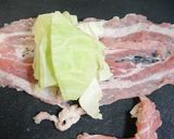 簡単！キャベツの肉巻き☆出汁風味作り方2写真