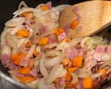余り野菜とケチャップで！ミネストローネ作り方4写真